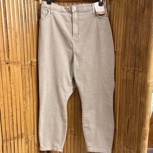 LC Lauren Conrad Women’s Khaki Skinny Ankle Pants Size 24